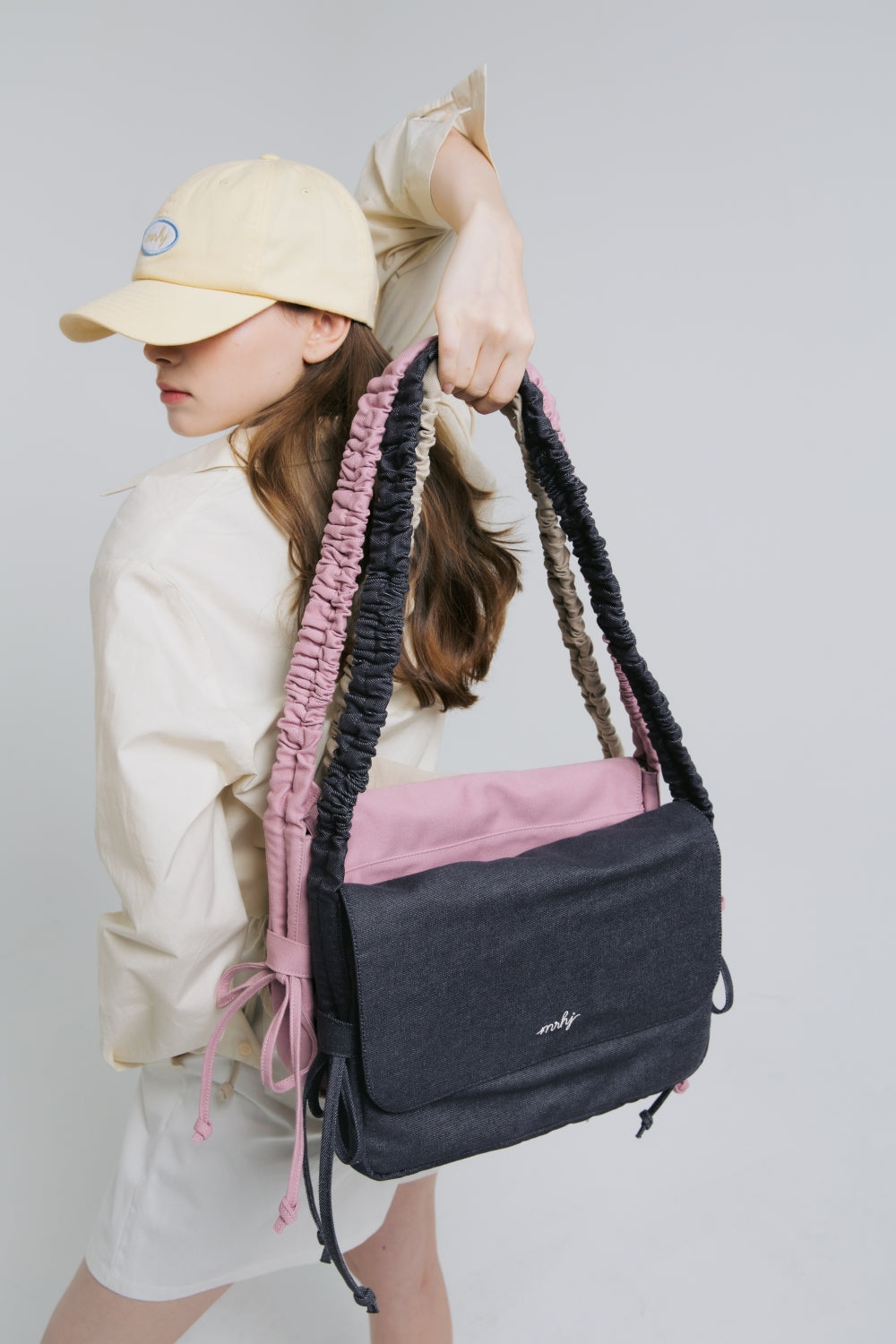 【MARHEN.J】PPIPPI 褶皺蝴蝶結兩用郵差包