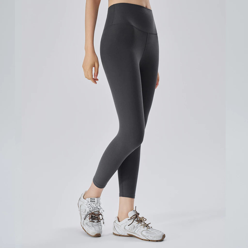 CITYBREEZE ACTIVE AIRY七分運動緊身褲 炭灰色