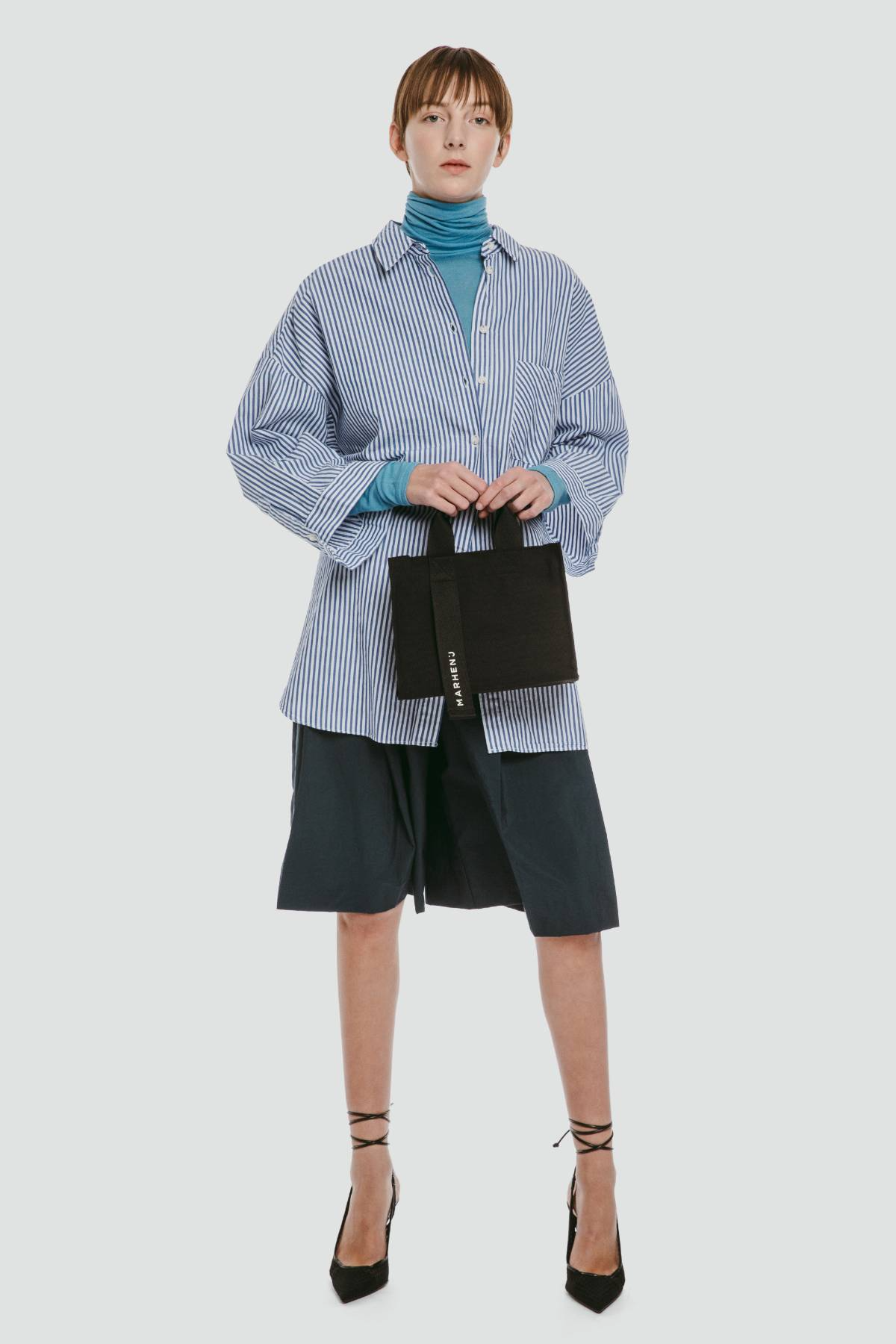 【MARHEN.J】Rico Mini Comfort 帆布包 全黑色