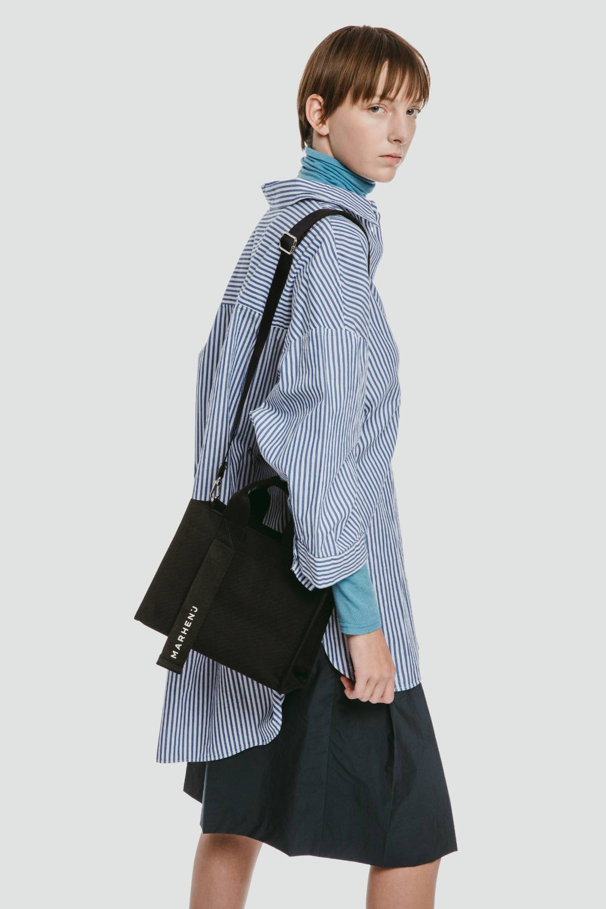 【MARHEN.J】Rico Mini Comfort 帆布包 全黑色