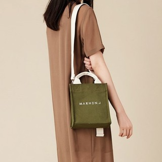 【MARHEN.J】Ricky Mini 帆布包 墨綠色