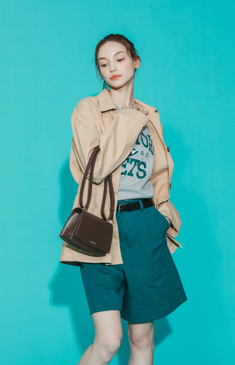 【MARHEN.J】Calla Bag Mini 蘋果皮革三用包 摩卡棕