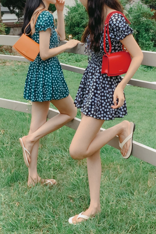 【MARHEN.J】Calla Bag Mini 蘋果皮革三用包 紅色
