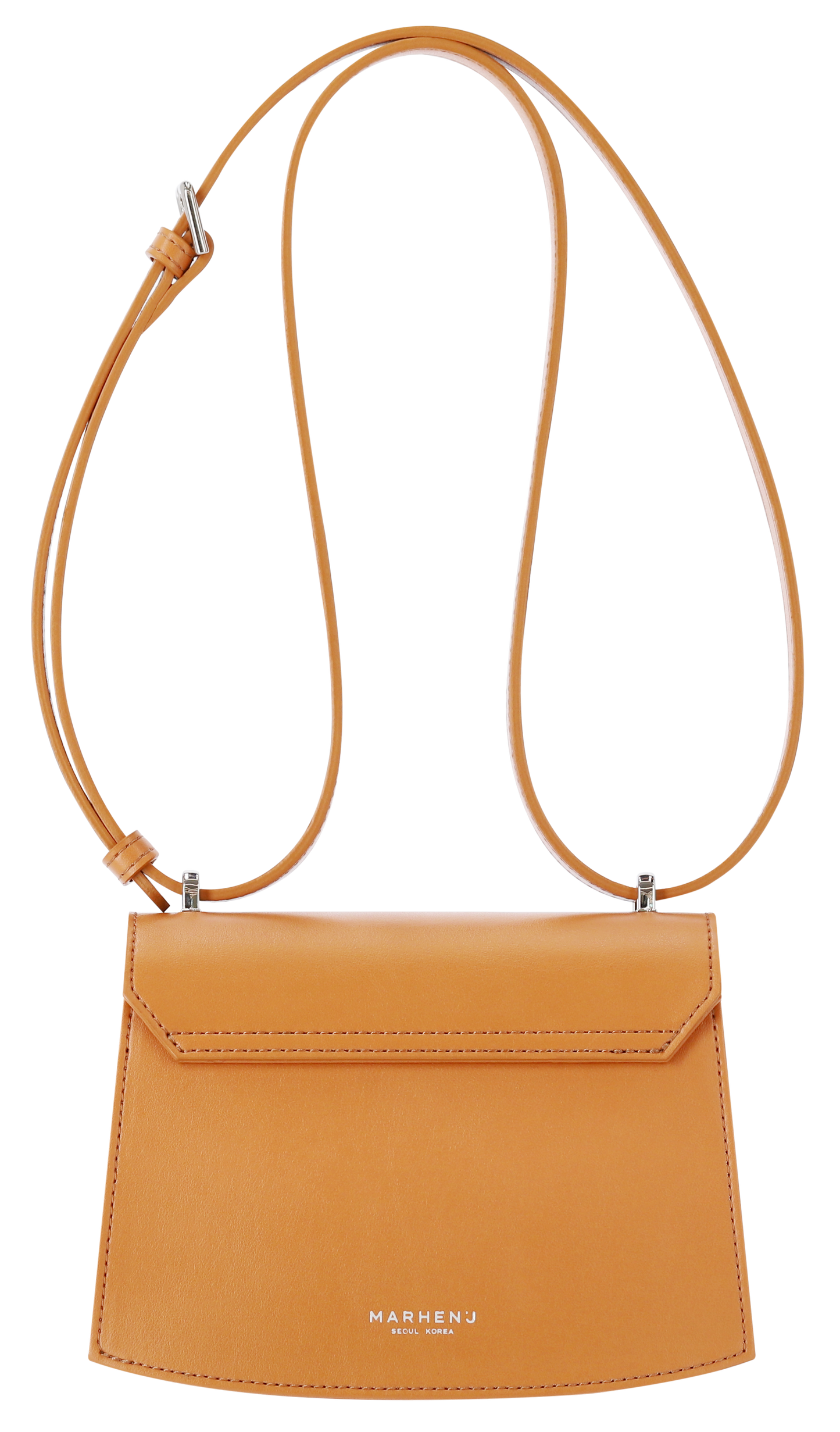 【MARHEN.J】Calla Bag Mini 蘋果皮革三用包 拿鐵棕