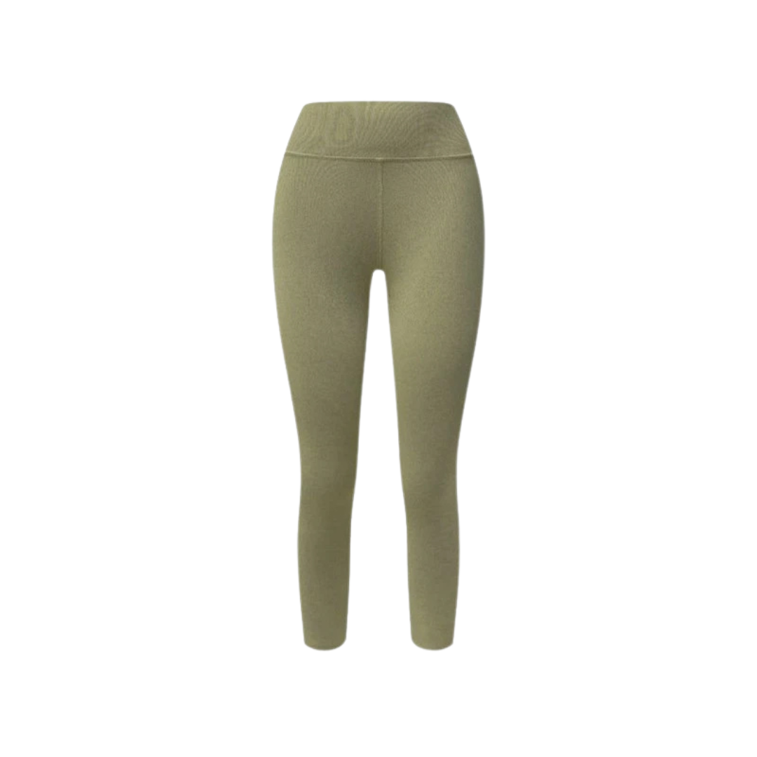 CITYBREEZE ACTIVE AIRY七分運動緊身褲 橄欖綠