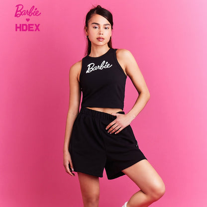 HDEX x Barbie 聯名系列經典運動背心 黑色