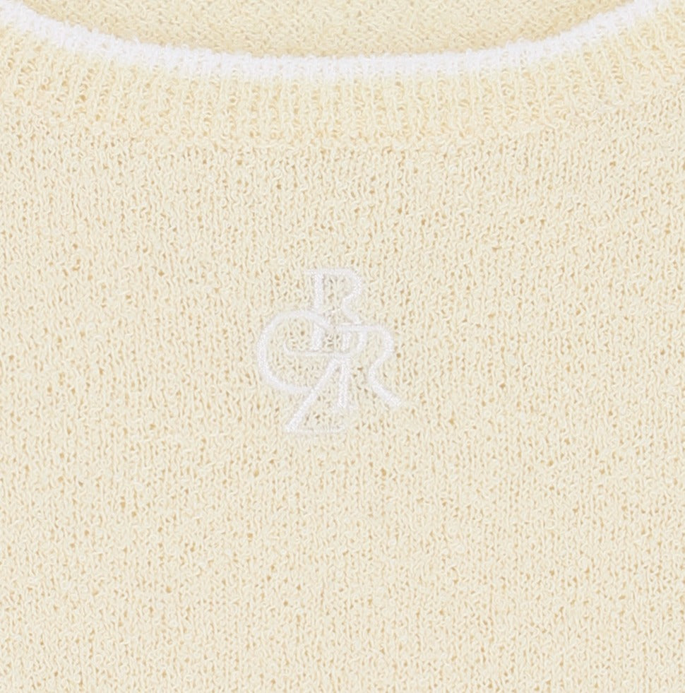 CITYBREEZE 經典LOGO無袖背心 奶油色
