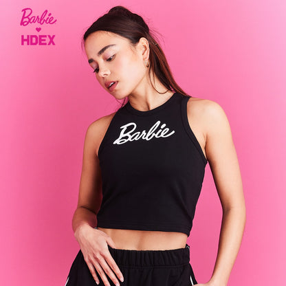 HDEX x Barbie 聯名系列經典運動背心 黑色