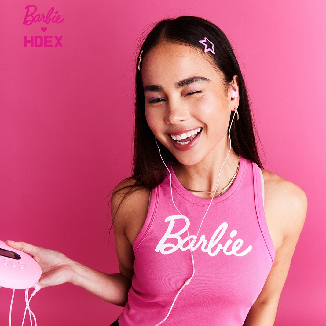 HDEX x Barbie 聯名系列經典運動背心 粉色