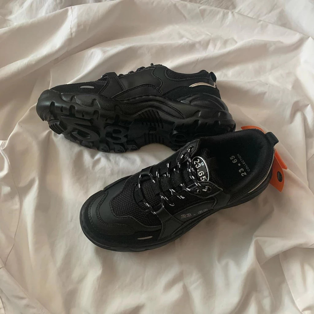 23.65 V2 黑色老爹鞋