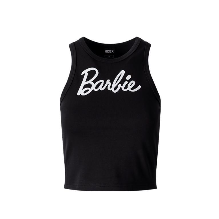 HDEX x Barbie 聯名系列經典運動背心 黑色