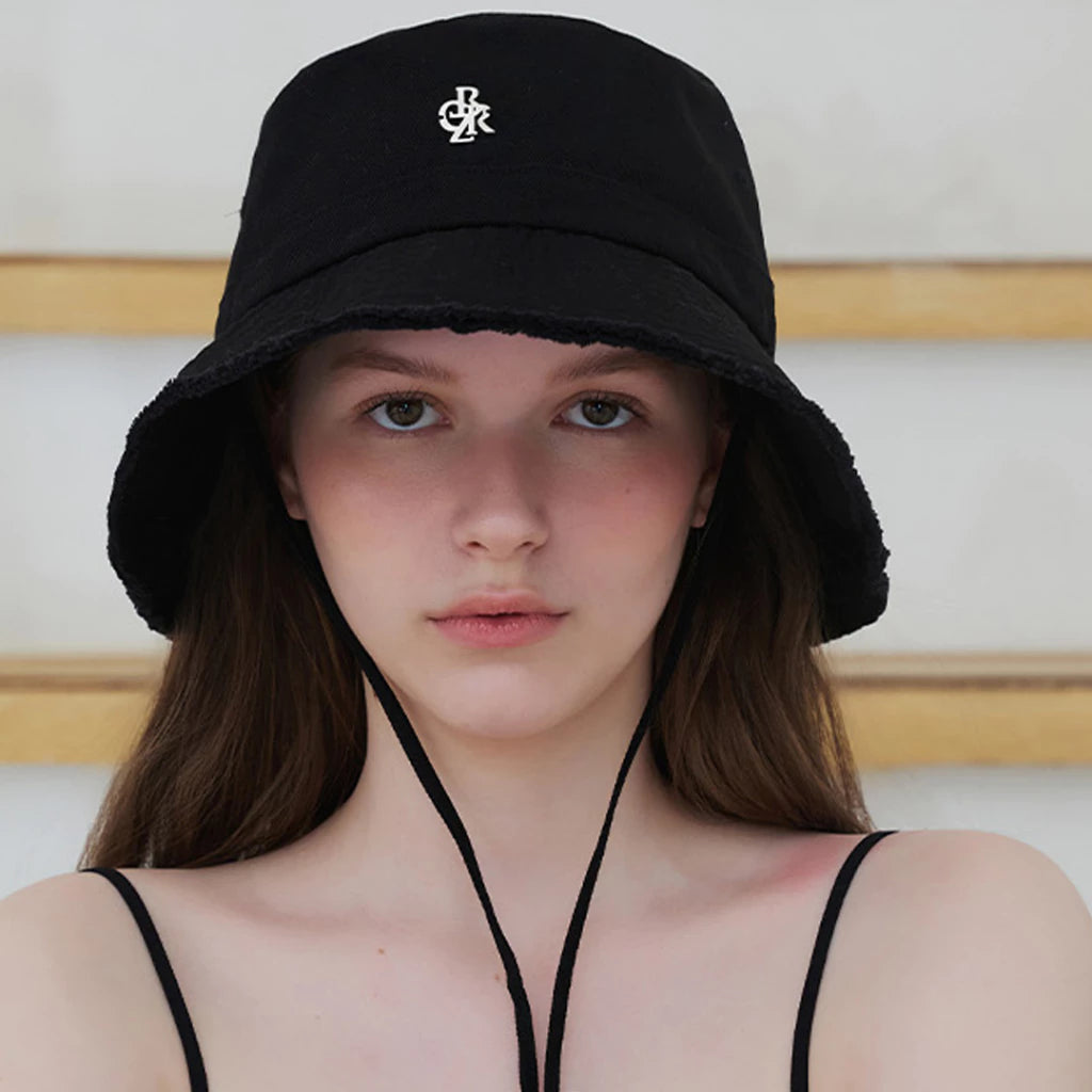 CITYBREEZE 經典品牌LOGO漁夫帽 黑色