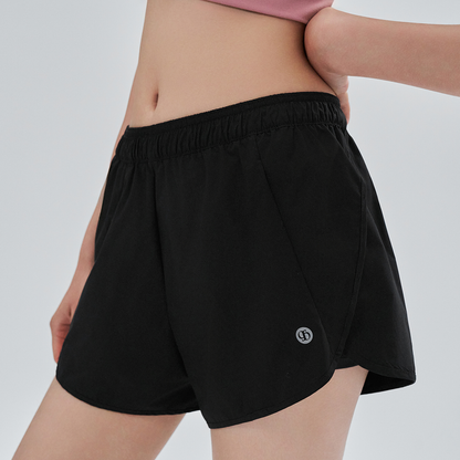 CITYBREEZE ACTIVE AIRY兩件式短褲 墨黑色