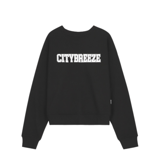 CITYBREEZE 百搭基本款長袖上衣 黑色