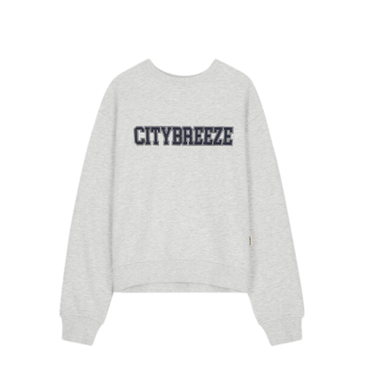 CITYBREEZE 百搭基本款長袖上衣 灰白色