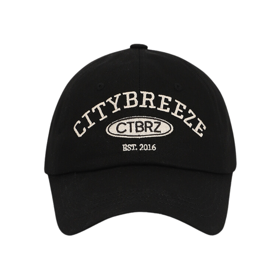 CITYBREEZE ARCH LOGO刺繡棒球帽 黑色