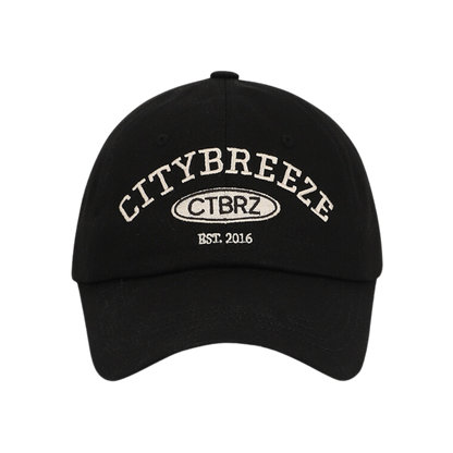 CITYBREEZE ARCH LOGO刺繡棒球帽 黑色