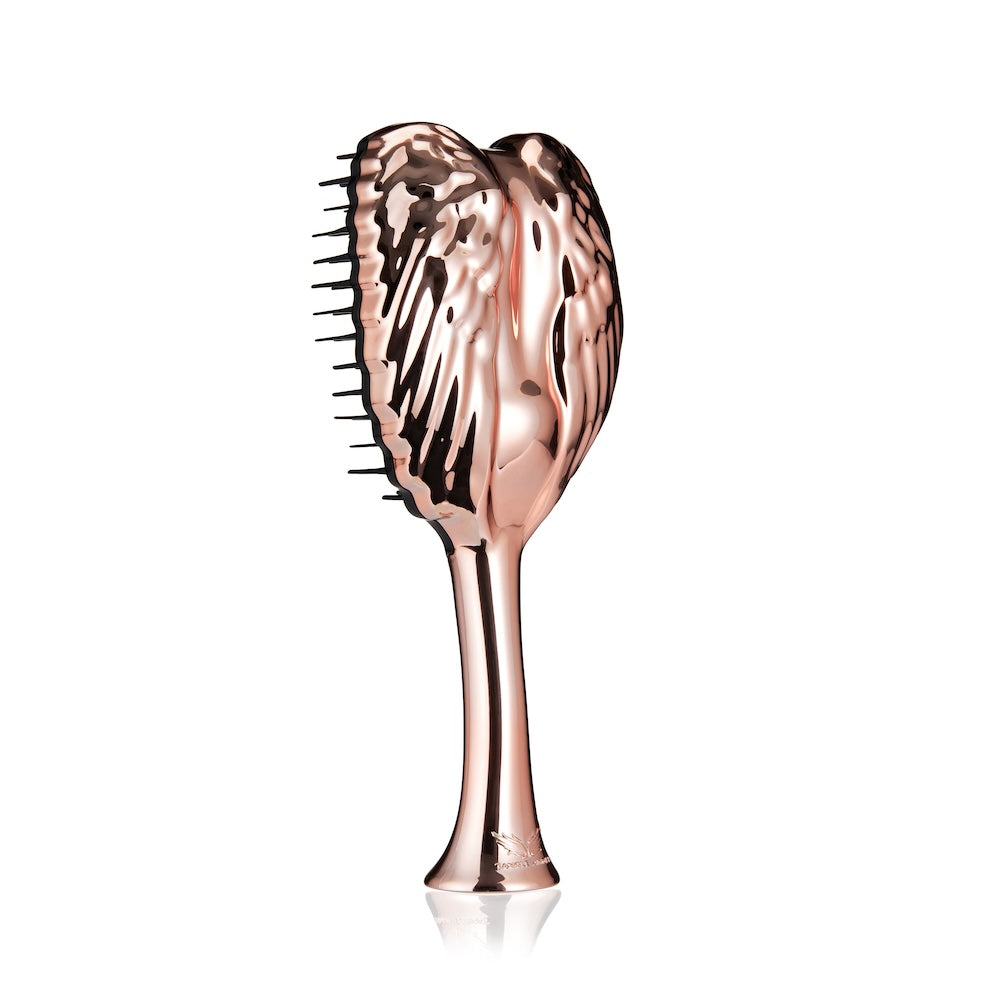 TANGLE ANGEL Pro 沙龍級天使按摩髮梳_玫瑰金(灰梳)
