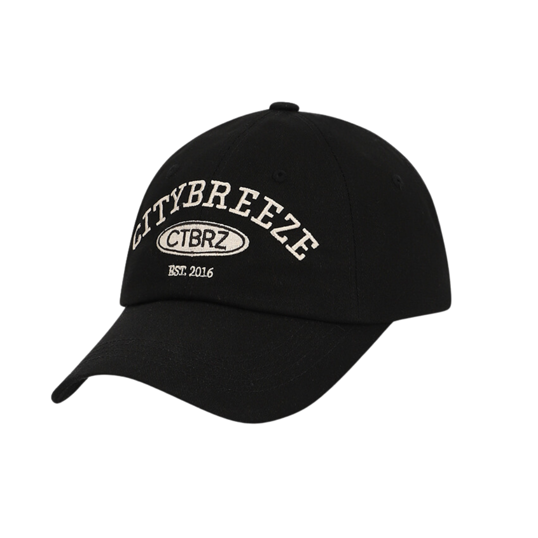 CITYBREEZE ARCH LOGO刺繡棒球帽 黑色
