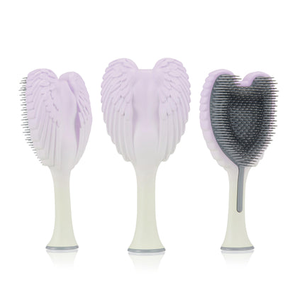 TANGLE ANGEL 2.0 天使按摩髮梳_白紫漸層(灰梳)