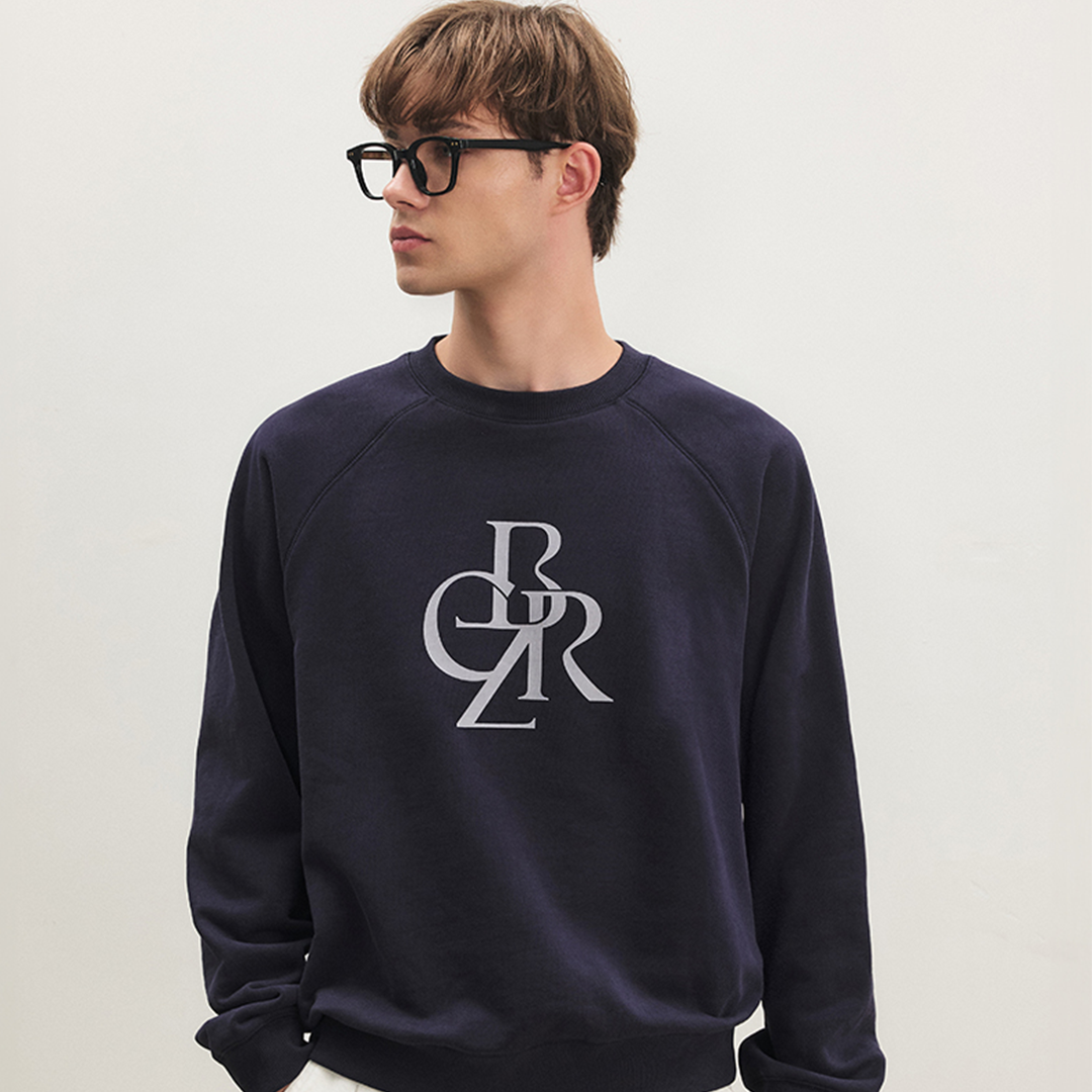 CITYBREEZE 經典LOGO長袖上衣 深藍色