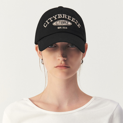 CITYBREEZE ARCH LOGO刺繡棒球帽 黑色