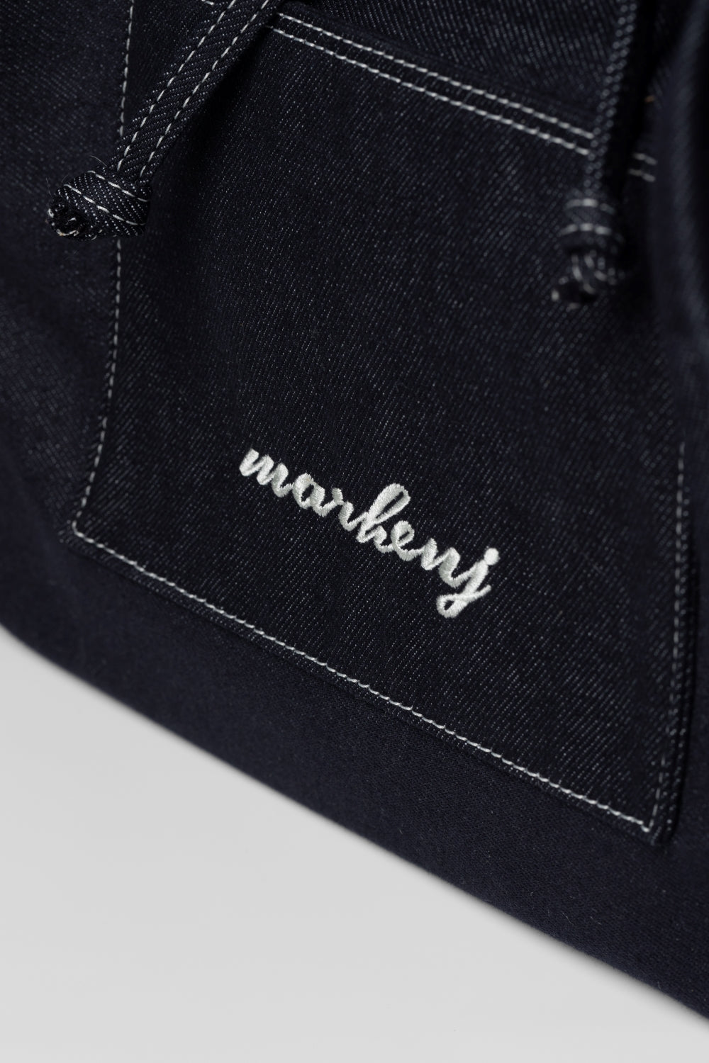 【MARHEN.J】JEANS 蝴蝶結牛仔帆布托特包