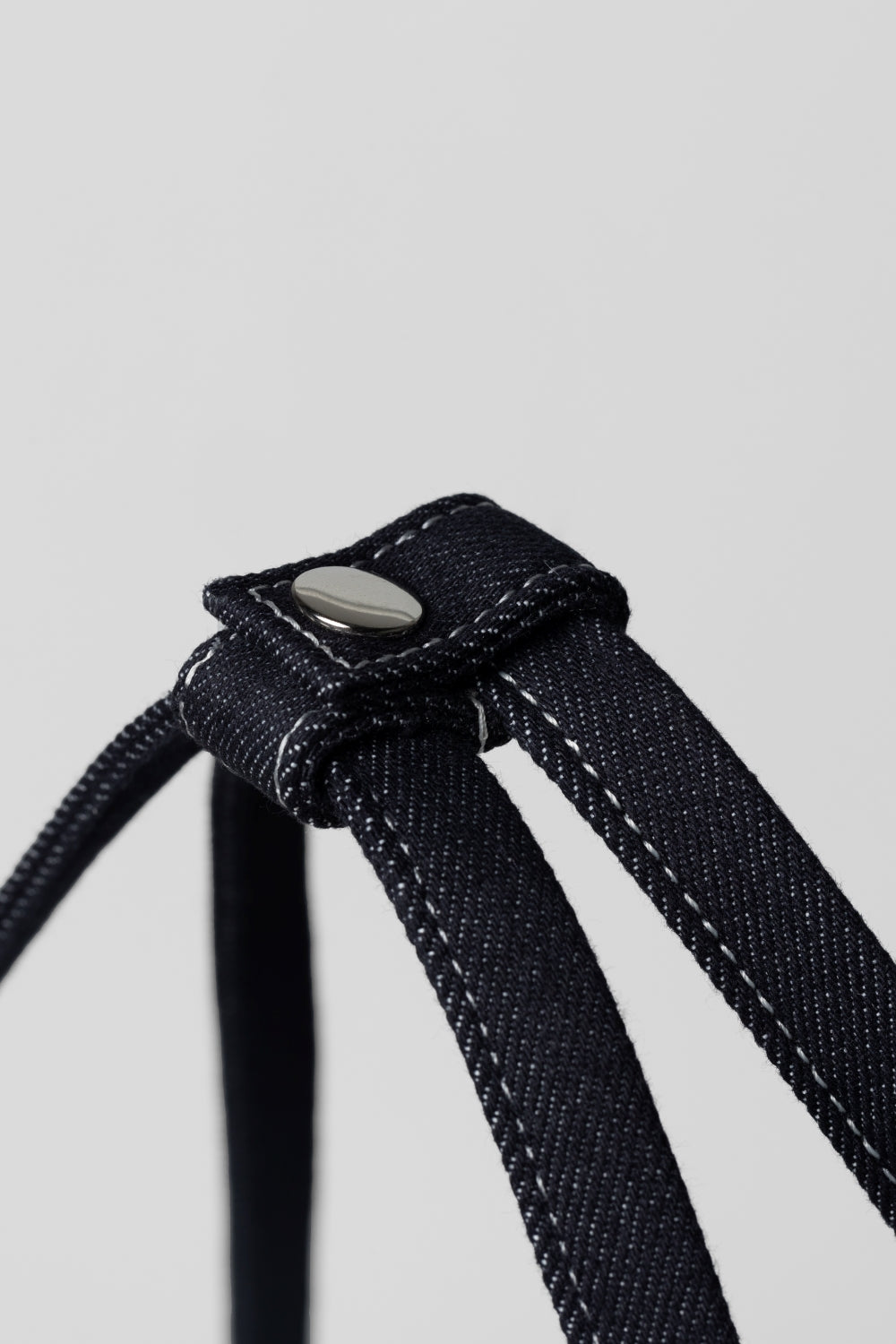 【MARHEN.J】JEANS 蝴蝶結牛仔帆布托特包