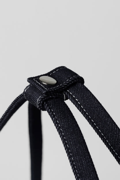 【MARHEN.J】JEANS 蝴蝶結牛仔帆布托特包