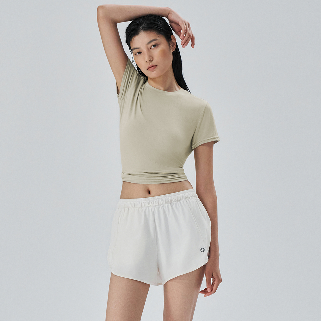 CITYBREEZE ACTIVE AIRY兩件式短褲 象牙白