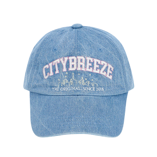 CITYBREEZE 星光城市丹寧棒球帽 丹寧藍