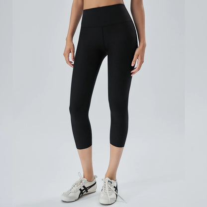 CITYBREEZE ACTIVE AIRY七分運動緊身褲 墨黑色