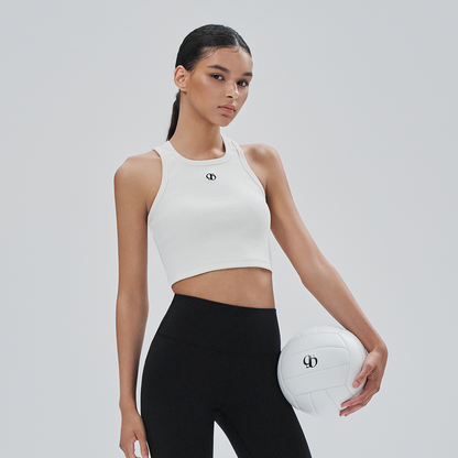 CITYBREEZE ACTIVE AIRY經典運動背心 象牙白