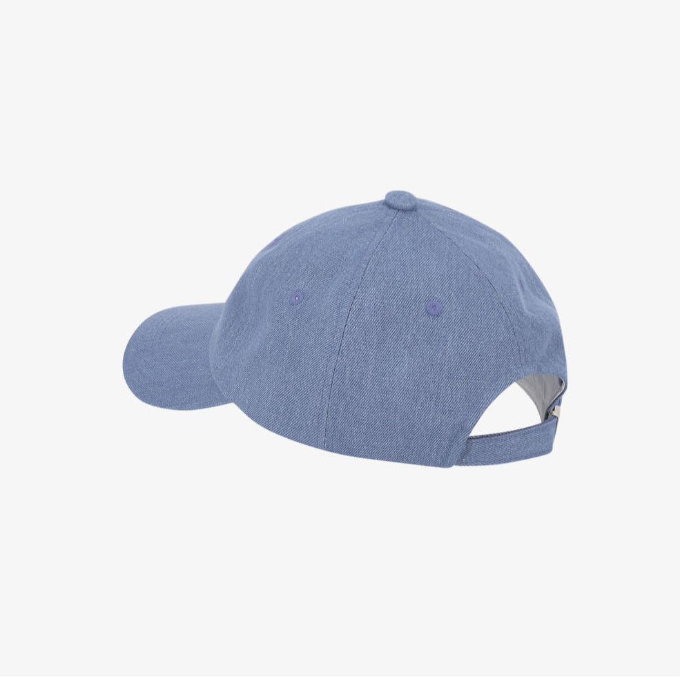 CITYBREEZE LOGO燙布貼丹寧棒球帽 丹寧藍