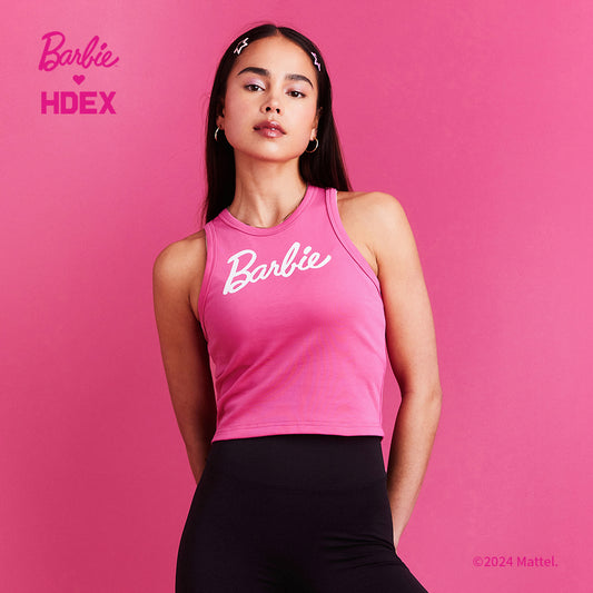 HDEX x Barbie 聯名系列經典運動背心 粉色