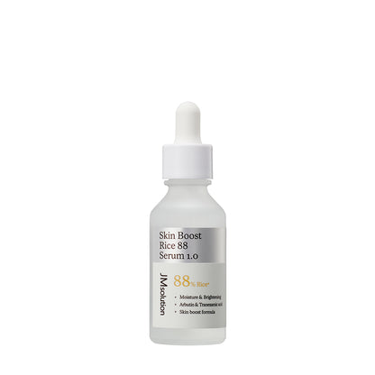 JM SOLUTION Skin Boost 88%米糠水精華 1.0 30ml