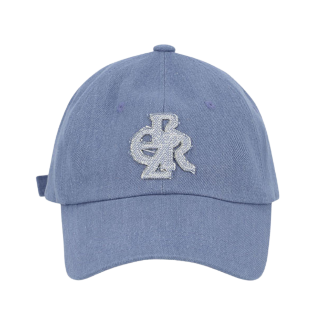 CITYBREEZE LOGO燙布貼丹寧棒球帽 丹寧藍