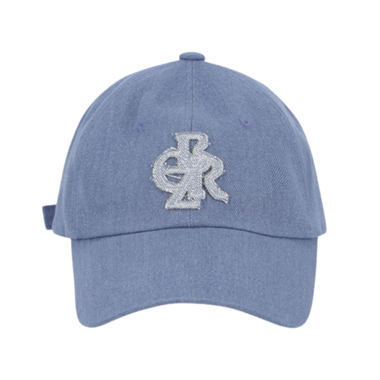 CITYBREEZE LOGO燙布貼丹寧棒球帽 丹寧藍