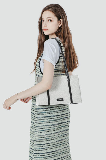 【MARHEN.J】Mina 蘋果皮革兩用包 黑色