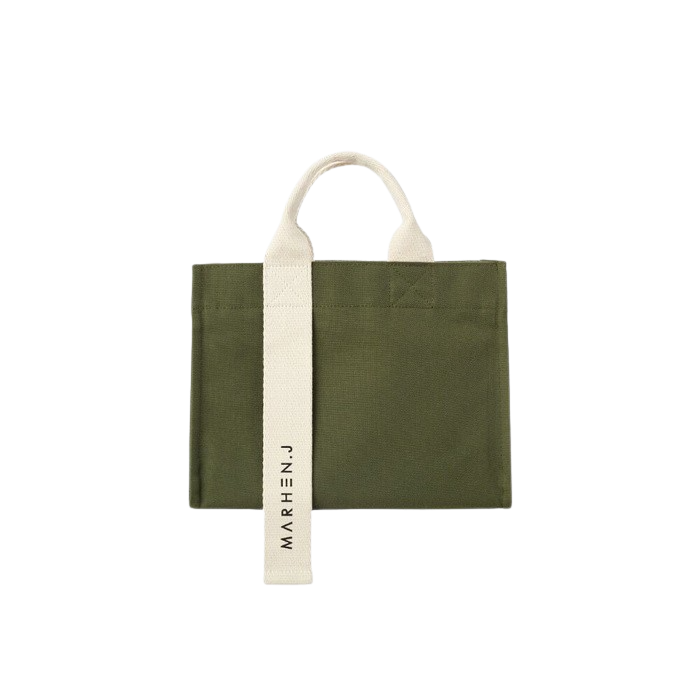 【MARHEN.J】Rico Mini Comfort 帆布包 墨綠色