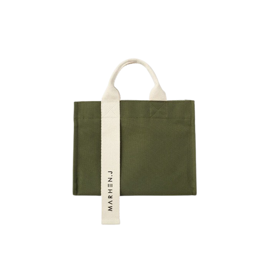 【MARHEN.J】Rico Mini Comfort 帆布包 墨綠色