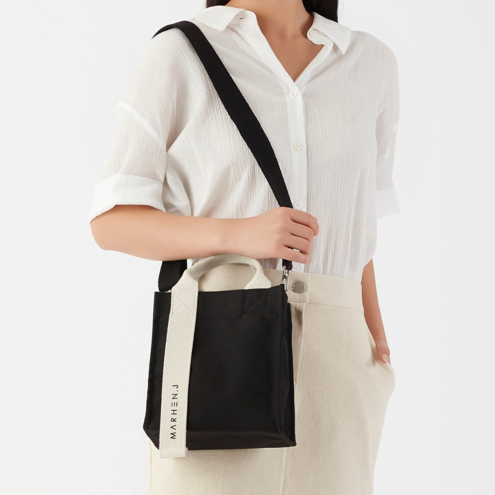 【MARHEN.J】Ricky Mini 帆布包 黑色