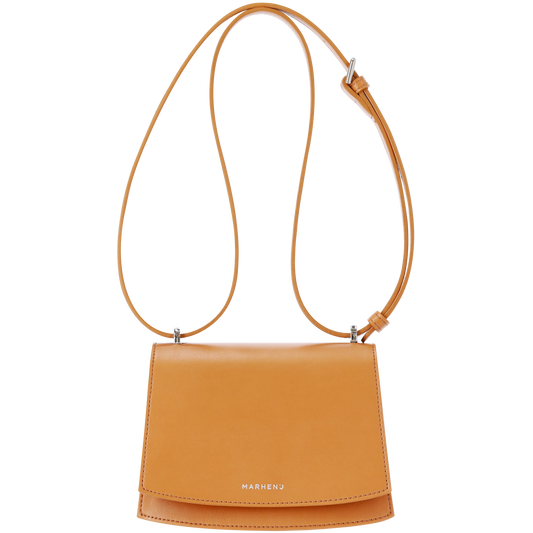 【MARHEN.J】Calla Bag Mini 蘋果皮革三用包 拿鐵棕