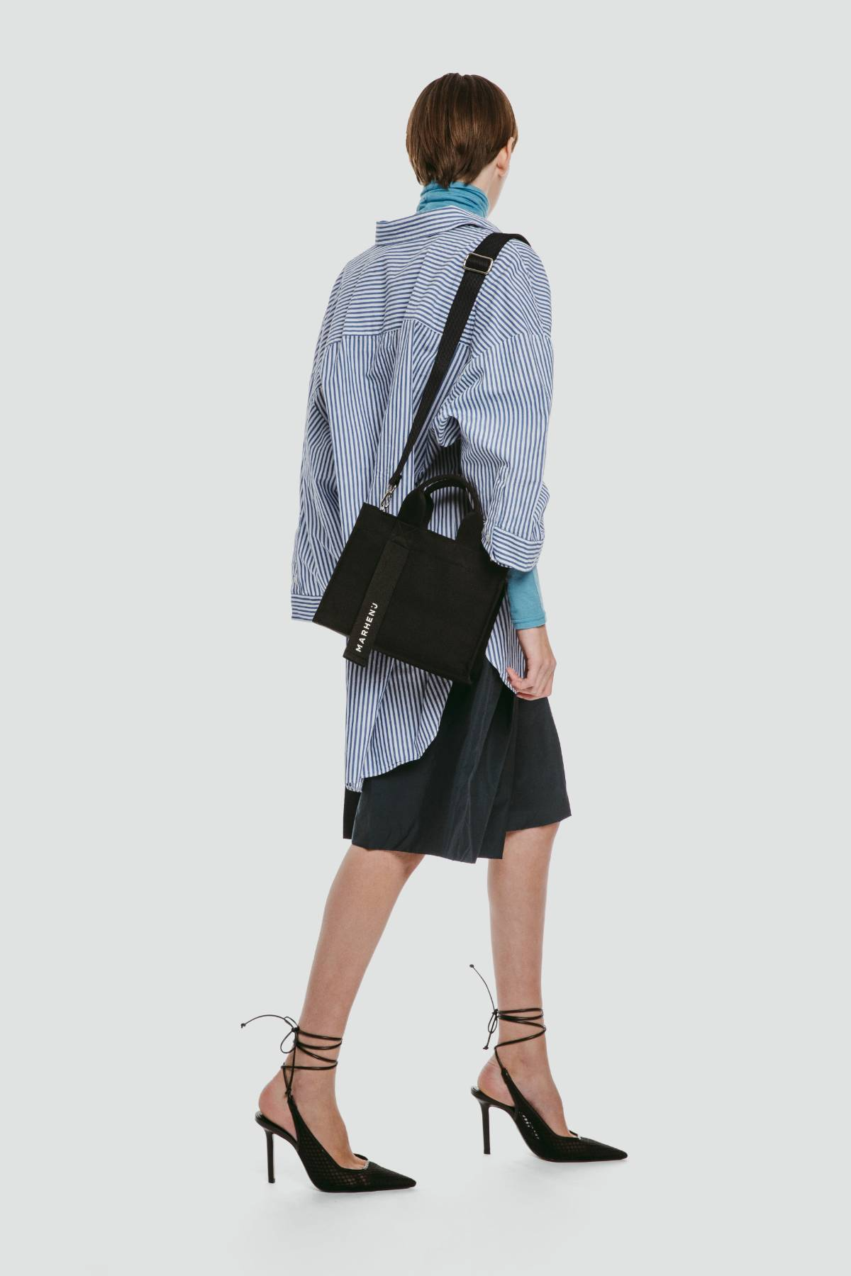 【MARHEN.J】Rico Mini Comfort 帆布包 全黑色