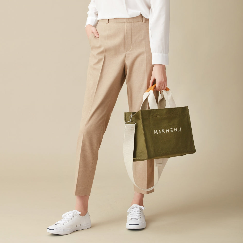 【MARHEN.J】Rico Comfort 帆布包 綠色