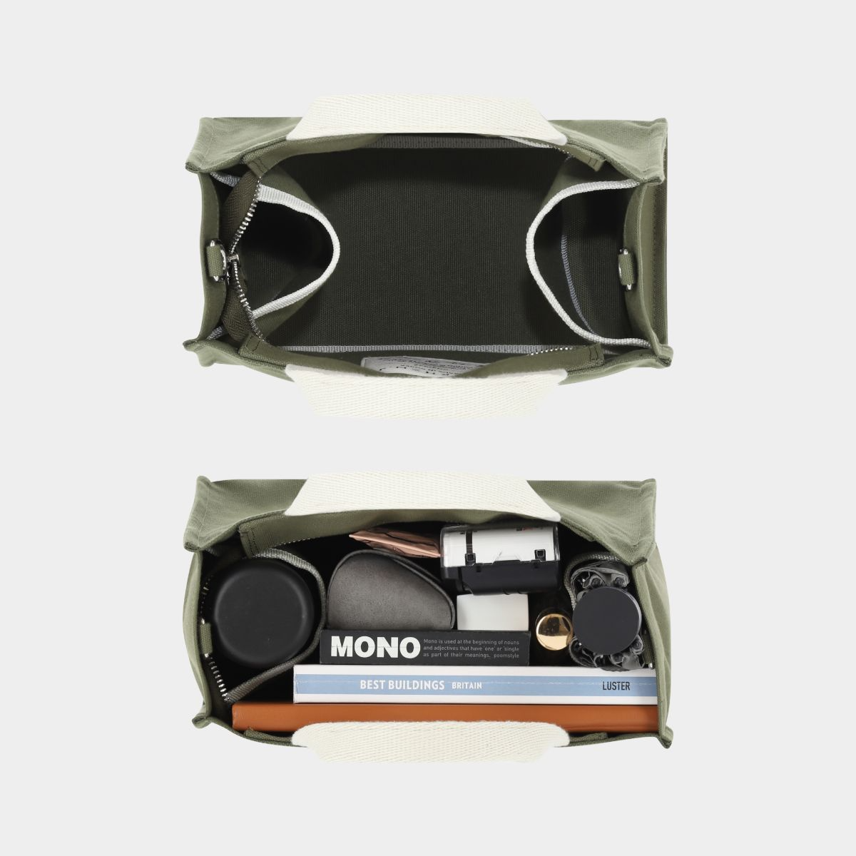 【MARHEN.J】Rico Mini Comfort 帆布包 墨綠色