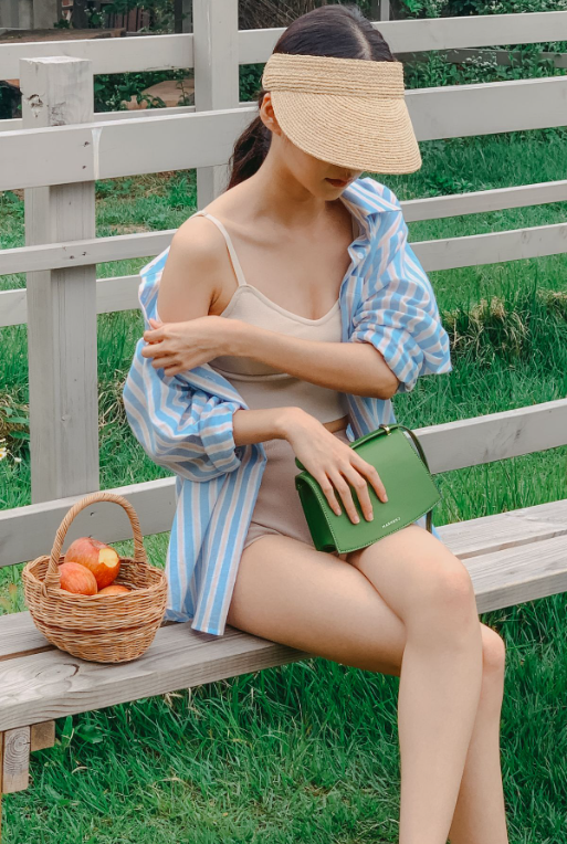 【MARHEN.J】Calla Bag Mini 蘋果皮革三用包 蘋果綠
