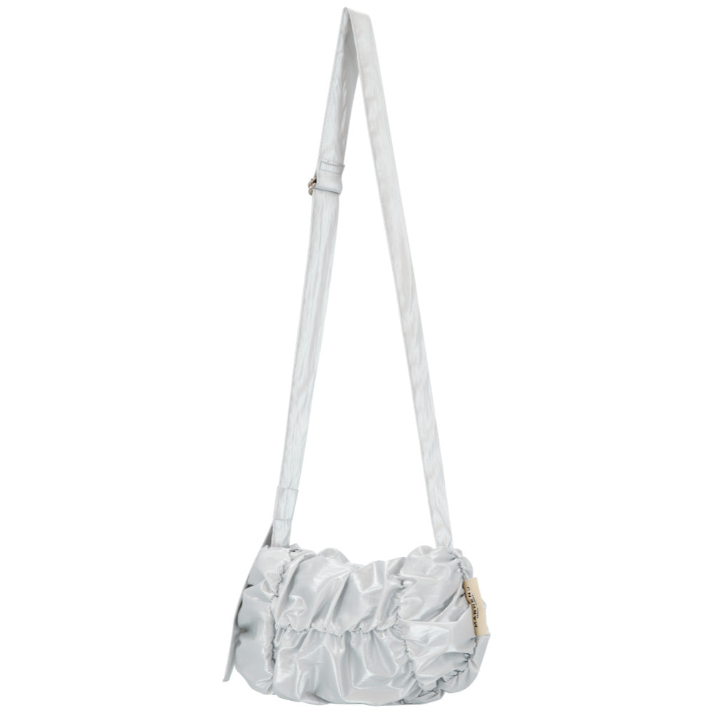 【MARHEN.J】Popcorn Swing Mini 個性街頭爆米花側背包 銀色