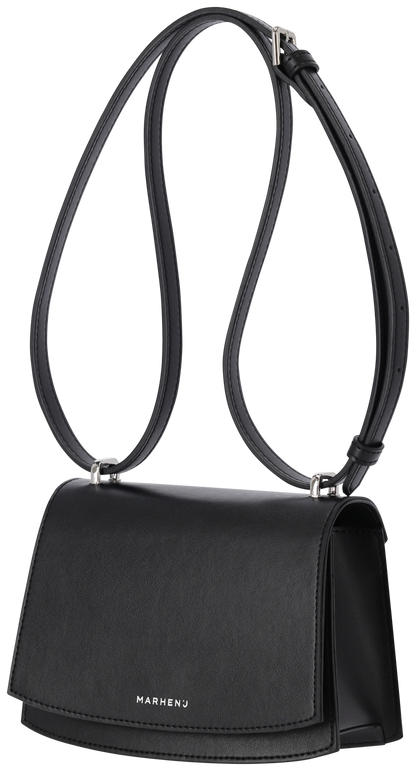 【MARHEN.J】Calla Bag Mini 蘋果皮革三用包 黑色
