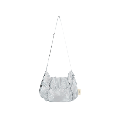 【MARHEN.J】Popcorn Swing 個性街頭爆米花側背包 銀色